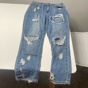 almost famous straight jeans size 5